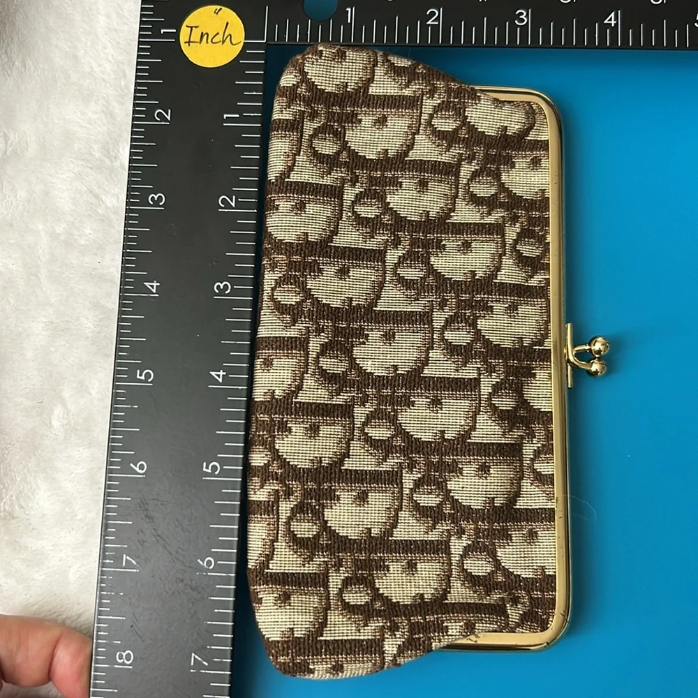 Dior Brown Monogram Clutch